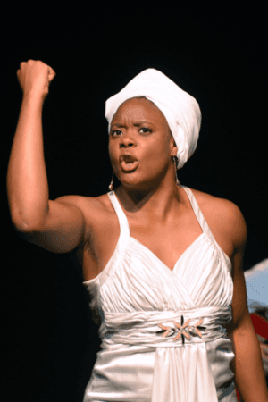 Portrait de Ludmilla en Nina Simone