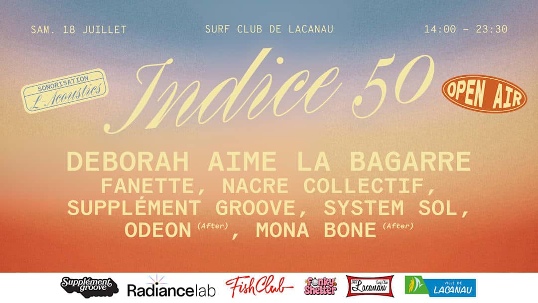 Indice 50 : open-air
