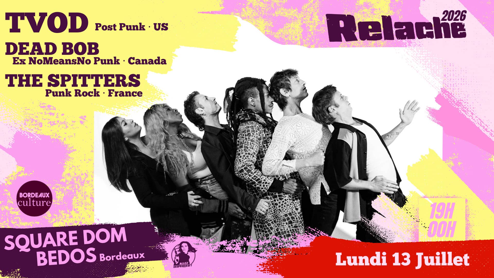Relâche #17 | TVOD + DEAD BOB + THE SPITTERS