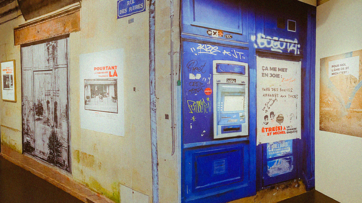 Exposition « Être(s) à Saint-Michel » - Façades de la rue des Faures, un des chemins d’accès à la place Meynard